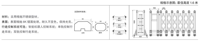 不銹鋼電動(dòng)伸縮門(mén)王者五號(hào) 不銹鋼電動(dòng)伸縮門(mén)王者五號(hào)